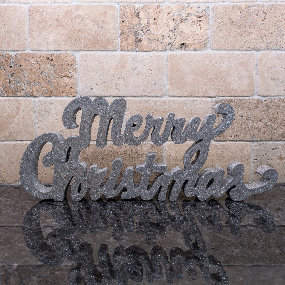 'Merry Christmas' Holiday Decoration